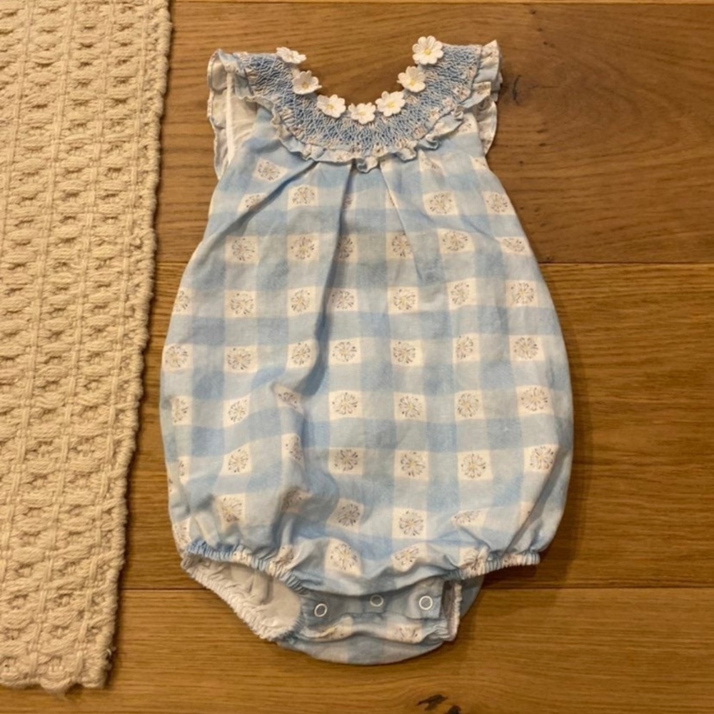 Dondolo x loveshack fancy daisy gingham bubble